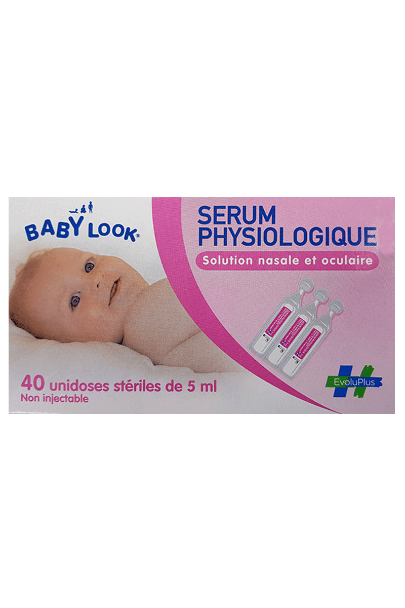 Baby Look Sérum Physiologique Solution Nasale & Oculaire 40